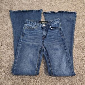 Indigo Rein Stretch Flare Jeans 3 R